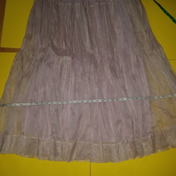 Vtg. Max Mara Sport lilac full loose flowy skirt